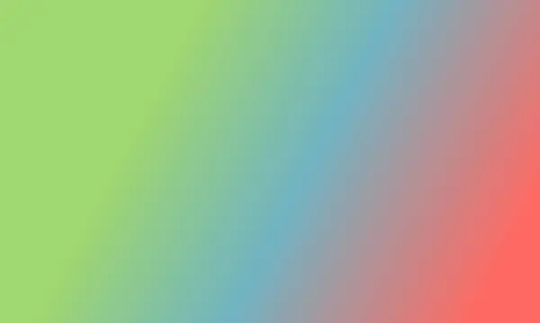 Ontwerp Eenvoudige Pastel Rood Blauw Groen Verloop Kleur Illustratie Achtergrond — Stockfoto