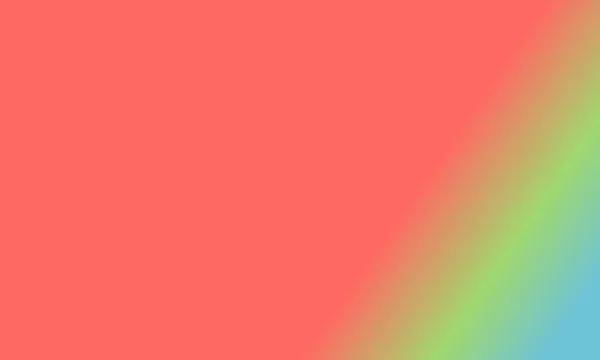 Ontwerp Eenvoudige Pastel Rood Blauw Groen Verloop Kleur Illustratie Achtergrond — Stockfoto
