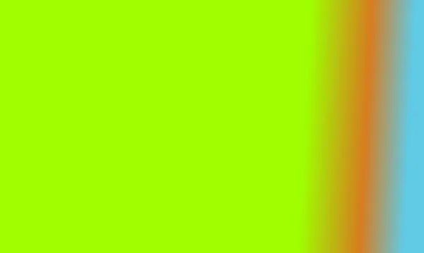 Basit Bir Fosforlu Yeşil Mavi Turuncu Çizim Arkaplanı Tasarla — Stok fotoğraf