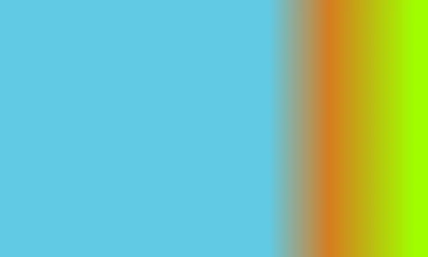 Design Simple Highlighter Green Blue Orange Gradient Color Illustration Background — Stock Photo, Image