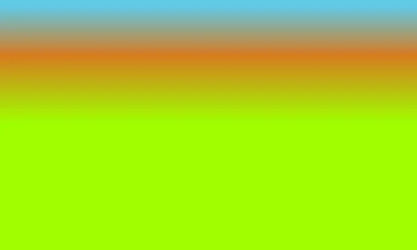 Ontwerp Eenvoudige Highlighter Groen Blauw Oranje Gradiënt Kleur Illustratie Achtergrond — Stockfoto