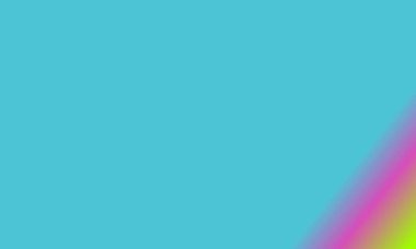 Basit bir fosforlu yeşil, mavi ve pembe gradyan renk çizimi tasarla.