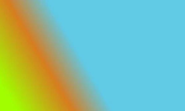 Design Egyszerű Kiemeli Zöld Kék Narancssárga Gradiens Színes Illusztráció Háttér — Stock Fotó