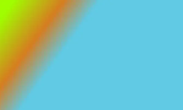 Дизайн Простой Зеленый Синий Оранжевый — стоковое фото