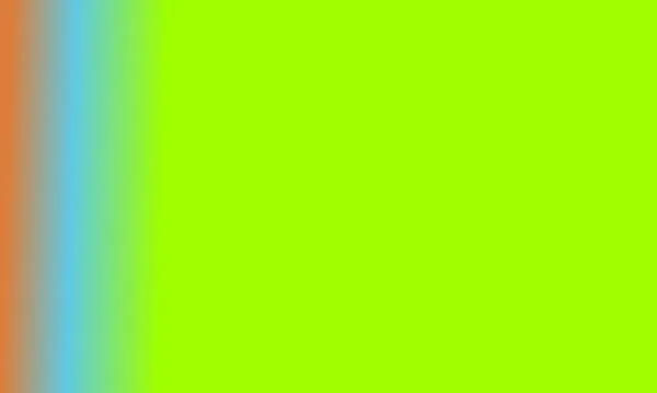 Design Enkel Highlighter Grön Blå Och Orange Gradient Färg Illustration — Stockfoto