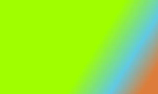 Дизайн Простого Високопродуктивного Зеленого Синього Помаранчевого Градієнтного Кольору Ілюстрації Фон — стокове фото