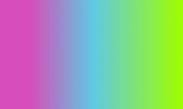 Design Simple Highlighter Green Blue Pink Gradient Color Illustration Background — Stock Photo, Image