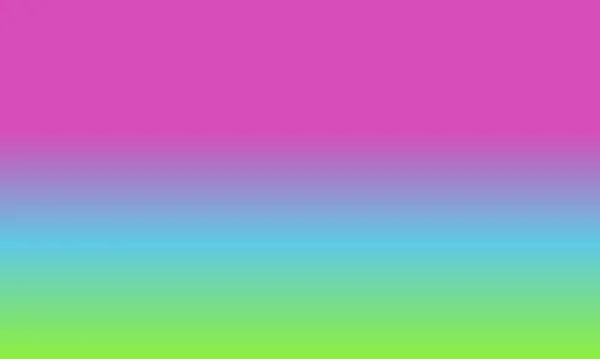 Design Simple Highlighter Green Blue Pink Gradient Color Illustration Background — Stock Photo, Image