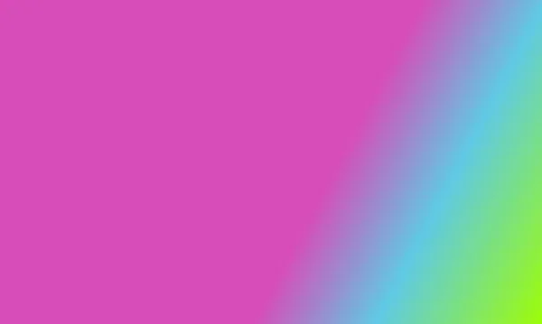 Дизайн Простий Високопродуктивний Зелений Синій Рожевий Градієнтний Кольоровий Ілюстративний Фон — стокове фото