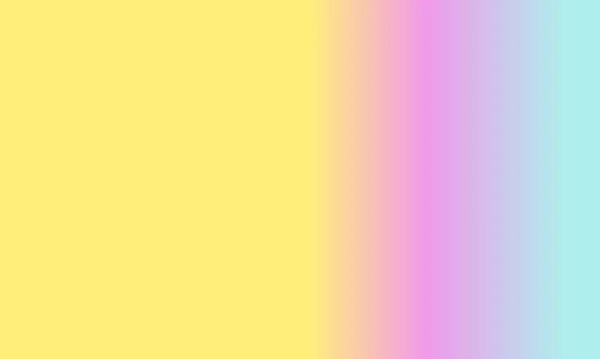 Дизайн Простий Високопродуктивний Синій Жовтий Рожевий Градієнтний Кольоровий Ілюстраційний Фон — стокове фото