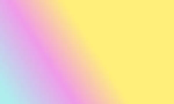 Дизайн Простий Високопродуктивний Синій Жовтий Рожевий Градієнтний Кольоровий Ілюстраційний Фон — стокове фото