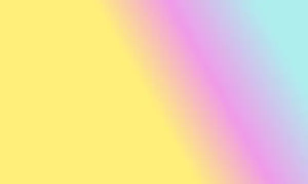 Дизайн Простой Ярче Синий Желтый Розовый Градиент Цвета Иллюстрации Фон — стоковое фото