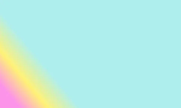 Design Simples Iluminador Azul Amarelo Rosa Gradiente Cor Ilustração Fundo — Fotografia de Stock