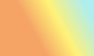 Basit bir fosforlu mavi, sarı ve turuncu gradyan çizim arkaplanı tasarla.