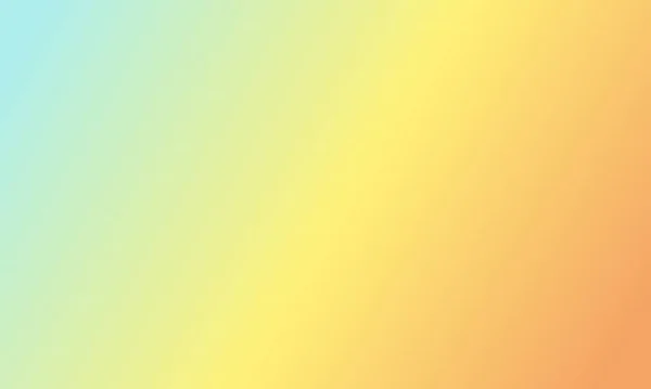 Дизайн Простий Високопродуктивний Синій Жовтий Помаранчевий Градієнтний Кольоровий Ілюстраційний Фон — стокове фото