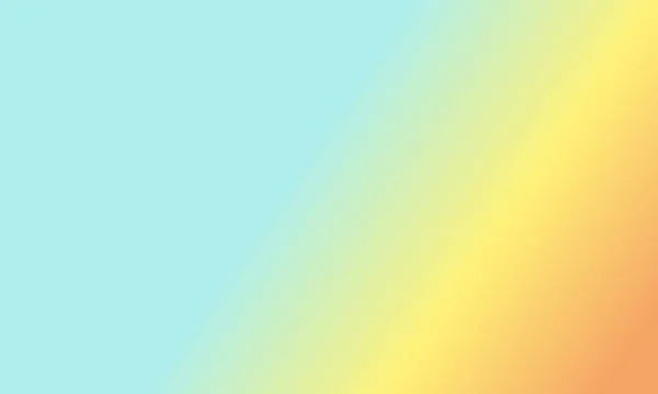 Дизайн Простий Високопродуктивний Синій Жовтий Помаранчевий Градієнтний Кольоровий Ілюстраційний Фон — стокове фото