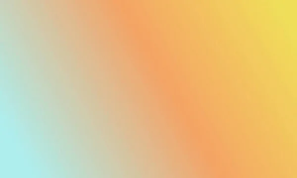 シンプルなハイライトブルー イエロー オレンジのグラデーションカラーイラストの背景がとてもクールです — ストック写真