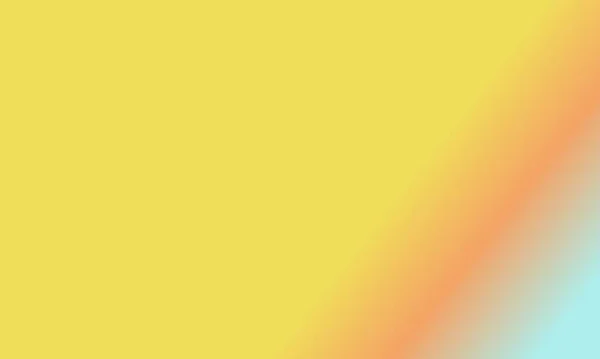 Basit Bir Fosforlu Mavi Sarı Turuncu Gradyan Çizim Arkaplanı Tasarla — Stok fotoğraf
