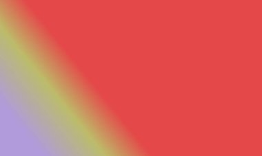 Basit bir mor pastel, sarı ve kırmızı gradyan renk çizimi tasarla. Çok havalı.