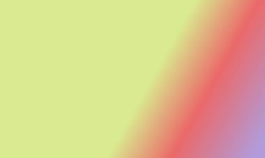 Basit bir mor pastel, sarı ve kırmızı gradyan renk çizimi tasarla. Çok havalı.