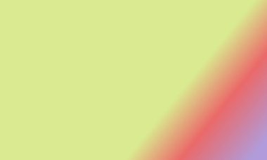 Basit bir mor pastel, sarı ve kırmızı gradyan renk çizimi tasarla. Çok havalı.