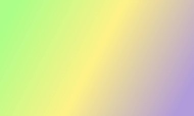 Basit mor pastel, sarı ve yeşil gradyan renk çizimi arkaplanı çok havalı.