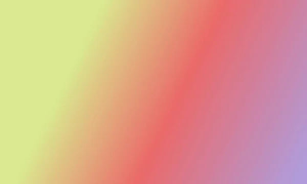 Ontwerp Eenvoudige Paarse Pastel Geel Rood Verloop Kleur Illustratie Achtergrond — Stockfoto