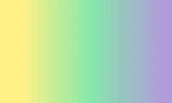 Σχεδιασμός Απλό Μωβ Παστέλ Κίτρινο Και Πράσινο Χρώμα Κλίση Εικονογράφηση — Φωτογραφία Αρχείου
