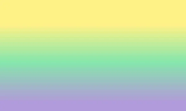 Ontwerp Eenvoudige Paarse Pastel Geel Groen Verloop Kleur Illustratie Achtergrond — Stockfoto