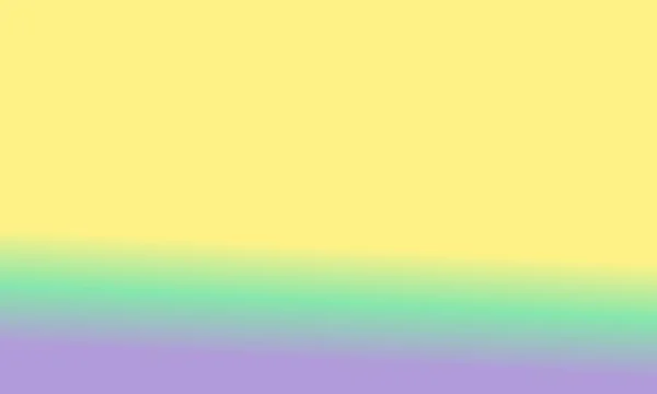 Ontwerp Eenvoudige Paarse Pastel Geel Groen Verloop Kleur Illustratie Achtergrond — Stockfoto