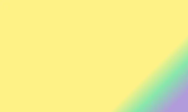 Design Simples Roxo Pastel Amarelo Verde Gradiente Cor Ilustração Fundo — Fotografia de Stock