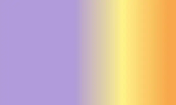 Ontwerp Eenvoudige Paarse Pastel Geel Oranje Verloop Kleur Illustratie Achtergrond — Stockfoto