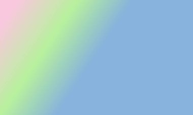 Basit pembe pastel, yeşil ve mavi gradyan renk çizimi arkaplanı çok güzel.