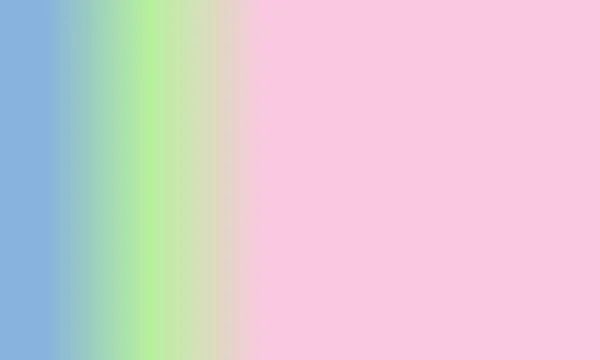 Design Semplice Rosa Pastello Verde Blu Gradiente Colore Illustrazione Sfondo — Foto Stock