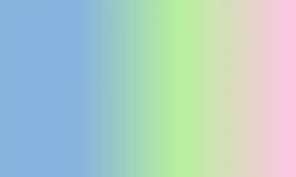 Дизайн Простого Рожевого Пастельного Зеленого Синього Градієнтного Кольору Ілюстрації Фон — стокове фото