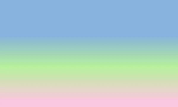 Design Einfache Rosa Pastell Grüne Und Blaue Farbverlauf Illustration Hintergrund — Stockfoto