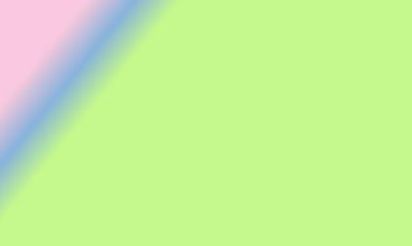 シンプルなピンクのパステル 緑と青のグラデーションカラーイラストの背景をデザインする — ストック写真