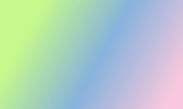 Σχεδιασμός Απλό Ροζ Παστέλ Πράσινο Και Μπλε Χρώμα Κλίση Εικονογράφηση — Φωτογραφία Αρχείου
