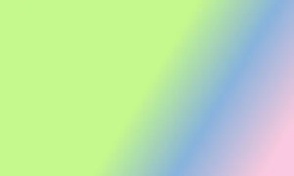 Basit Pembe Pastel Yeşil Mavi Gradyan Renk Çizimi Arkaplanı Çok — Stok fotoğraf