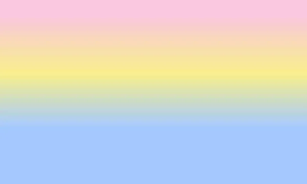 Ontwerp Eenvoudige Roze Pastel Geel Blauw Verloop Kleur Illustratie Achtergrond — Stockfoto