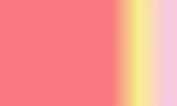 Projekt Prosty Różowy Pastel Żółty Czerwony Gradient Kolor Ilustracja Tło — Zdjęcie stockowe