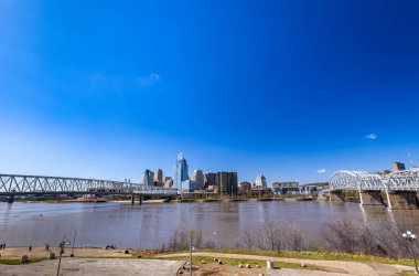 Cincinnati, Ohio 'nun güzel manzarası
