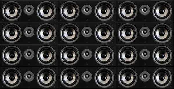 Abstract Background Music Speakers — Stock Photo, Image