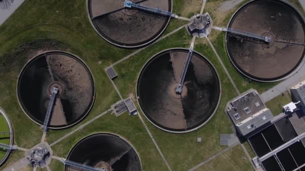 美国中西部的水处理设施 — 图库视频影像