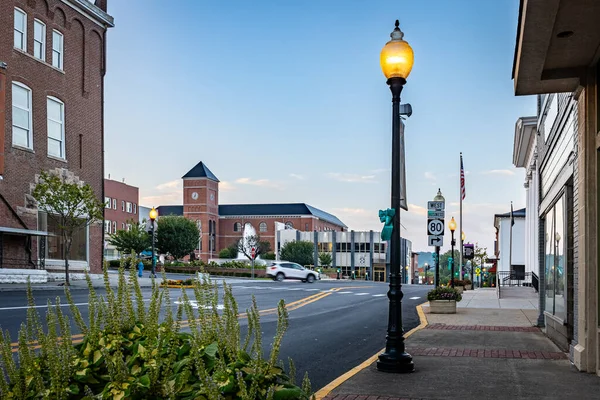 Şehir merkezi Somerset, Kentucky Sabah erken saatlerde