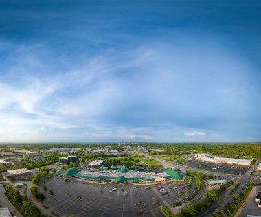 Kentucky, Lexington şehrinin hava fotoğrafı.