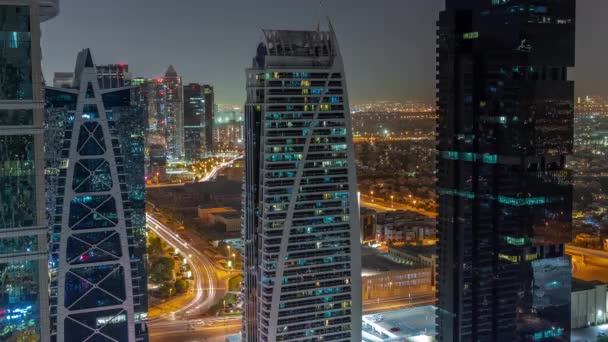 Dubai Çok Amaçlı Emtia Merkezi Karma Kullanım Bölgesinin Bir Parçası — Stok video
