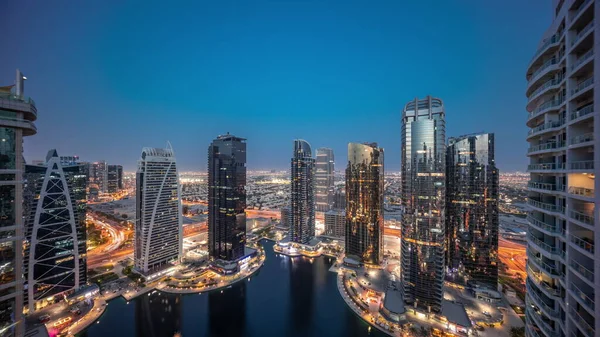 Dubai Çok Amaçlı Emtia Merkezinin Bir Parçası Olan Jlt Hava — Stok fotoğraf