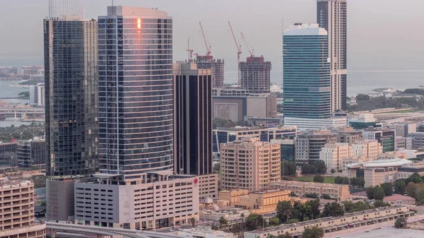 Κτίρια Γραφείων Στο Ντουμπάι Internet City Και Media City Περιοχή — Φωτογραφία Αρχείου