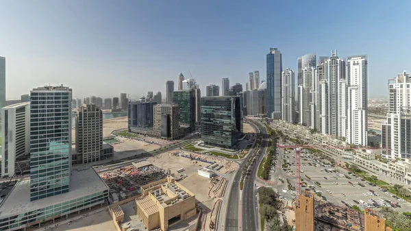 Panorama Mostrando Bay Avenue Con Torres Modernas Desarrollo Residencial Business —  Fotos de Stock